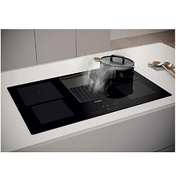 Avis Table de cuisson aspirante induction 83cm 4 feux 7500w noir - WVH92K/1 - WHIRLPOOL