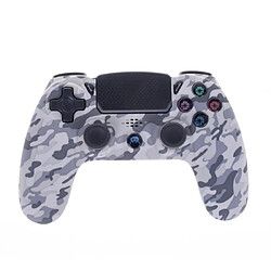 Freaks And Geeks Manette Sans Fil Bluetooth PS4 Camouflage BLANC Contrôleur de jeu PLAYSTATION Prise Jack casque et boutons lumineux