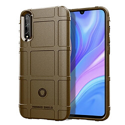 Wewoo Coque Souple Pour Huawei Honor 20 Lite Housse en TPU antichoc à couverture complète marron