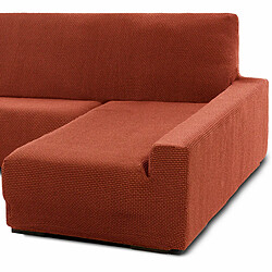 Housse pour chaise longue avec bras droit long Sofaskins NIAGARA 210 - 340 cm - Orange foncé