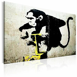 Paris Prix Tableau Imprimé Monkey Detonator - Banksy 40 x 60 cm