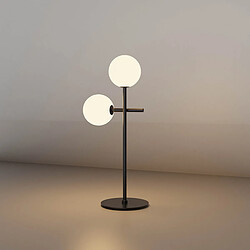 Inspired Lampe de table Cellar 2 lumières, DEL 5W remplaçables, 4000K, noir