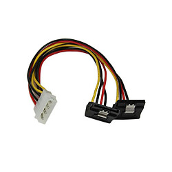 Startech Câble d'alimentation en Y double SATA coudé vers Molex