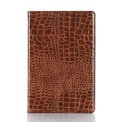 Wewoo Housse Coque Pour Galaxy Tab S6 Etui à rabat horizontal en cuir texturé avec texture crocodile T860 / T865 porte-cartes et portefeuille