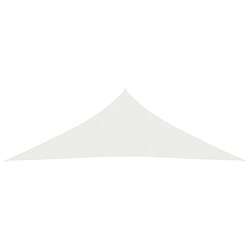 Helloshop26 Voile d'ombrage 160 g/m² blanc 2,5 x 2,5 x 3,5 m PEHD 02_0008998