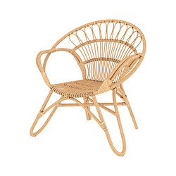 Rendez Vous Deco Fauteuil Ronnie en rotin naturel