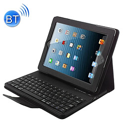 Wewoo Clavier QWERTY Bluetooth 3.0 avec étui en cuir amovible pour iPad 4/3/2 noir