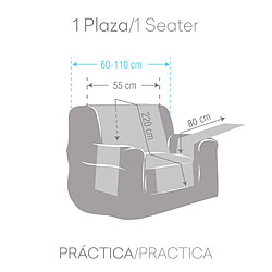 Acheter Housse de fauteuil Eysa TURIN Moutarde 100 x 110 x 55 cm