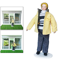 Élégant 1: 12 Dollhouse Adolescent Figurine Enfants Jouer Jouets pour Garçons Filles de Noël Cadeaux pas cher