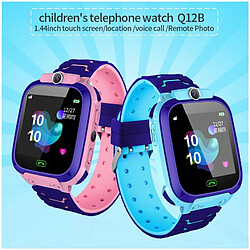 Montre De Positionnement De Téléphone Intelligent Étanche Fashion Life Pour Enfants Étudiants Jaune Anglais