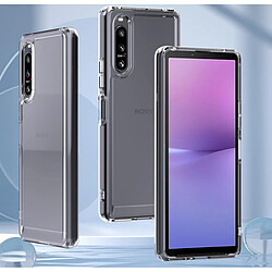 Htdmobiles Coque pour Sony Xperia 10 V - housse etui silicone gel fine + film ecran - TRANSPARENT TPU