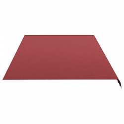 Avis vidaXL Tissu de remplacement pour auvent Bordeaux rouge 6x3 m