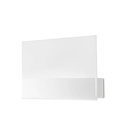 Leds C4 Applique murale Zamac,verre,métal blanc 18 Cm