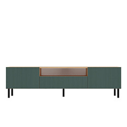 Vivaldi Meuble TV Camilla Chene Artisan Vert 160 cm