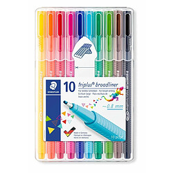 Ensemble de Marqueurs Staedtler 338 SB10 (10 Pièces)