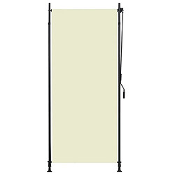 vidaXL Store roulant d'extérieur 100 x 270 cm Crème