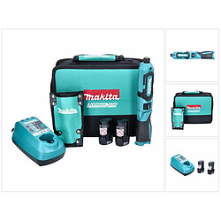 Makita TD 022 DSE Visseuse à chocs articulée 7.2 V 25 Nm + 2x Batteries 1.5 Ah + Chargeur + Sacoche 