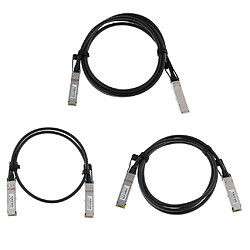 Avis QSFP28 SFF-8665 Câble à connexion directe passive 100Gbps Ethernet 30AWG 1 mètre