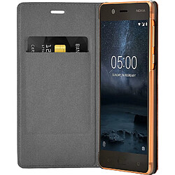 Custodia Cover Flip Originale CP-302 per Nokia 5 TA-1053 Marrone