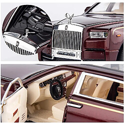 Avis Universal 1/24 Rolls-Royce Phantom Model Car, Zinc Alloy Tire Back Toy Car With Sound and Light for Kids Boy Girl Gift