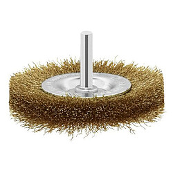 Bosch - Brosse circulaire pour perceuse M14 Fils ondulés laitonnés - 6 x 75 mm - 2609256519