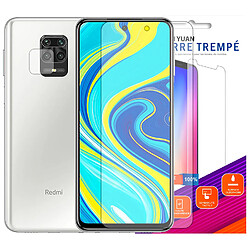 Verre trempé pour Xiaomi Redmi Note 9S + Verre Trempé Camera Arrière Protecteur - 9H Film Protection en Verre Trempé - Visiodirect -