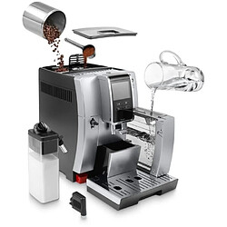 De''Longhi Machine à café Expresso Broyeur Dinamica Plus - DE'LONGHI ECAM370.85.SB - Écran Fulltouch 3,5" - Lattecrema System - 2 Thermoblock pas cher