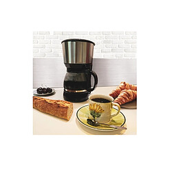 Avis Cafetière filtre 10 tasses 750w noir/inox - 8629 - LITTLE BALANCE