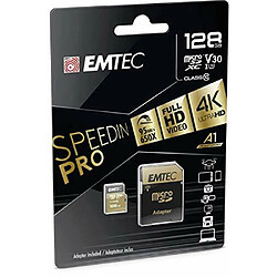 Emtec SpeedIN PRO 128 Go microSDXC