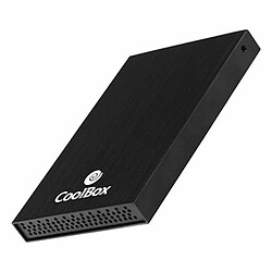 Boîtier pour disque dur CoolBox COO-SCA-2512 Noir