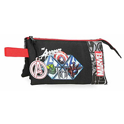 Trousse Fourre-Tout Triple Marvel Avengers (22 x 12 x 5 cm)