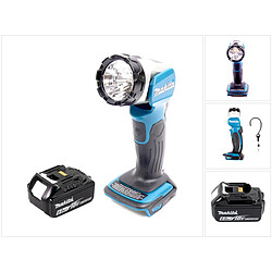 Makita BML802G1 Lampe sans fil pour batteries 14,4 et 18V + 1x Batterie 6,0Ah - sans chargeur