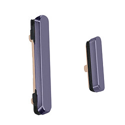 Avizar Clappio Bouton Power et Volume pour Samsung Galaxy S24 et S24 Plus Violet