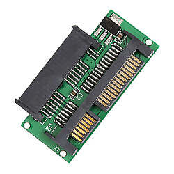 1.8 '' Micro Sata 16 Broches 7 + 7 + 2 Ssd 3v à 2.5 '' 22 Broches Sata 5v Adaptateur Carte Fiche