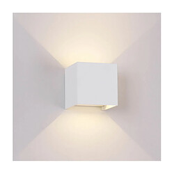 Luminaire Center Applique murale extérieur Davos Blanc Sable