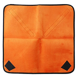 Wewoo Housse Coque Centaines de sacs en toile pour appareil photo de photographie SLR Liner Lens Bag épaississement Enveloppé Tissu Plus VelvetTaille 45x45cm Orange