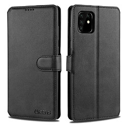 Etui en PU avec support noir pour votre Samsung Galaxy Note 10 Lite/A81