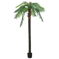 vidaXL Palmier Phoenix artificiel avec pot 305 cm Vert