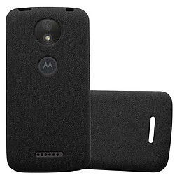 Cadorabo Coque Motorola MOTO C PLUS Etui en Noir