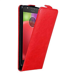 Cadorabo Coque Motorola MOTO E4 Etui en Rouge