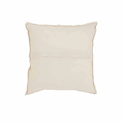 Paris Prix Coussin Déco Bord Court 45x45cm Blanc