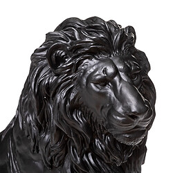 Atmosphera, Createur D'Interieur Lion décoration extérieur MGO - Noir