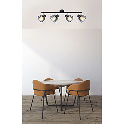 Avis Globo Lighting Plafonnier spot design Blaha - 4 Ampoules - Gris