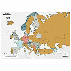 BigBuy School Mappemonde Europe 65 x 45 cm