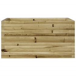 Acheter vidaXL Jardinière 90x60x45,5 cm bois de pin imprégné