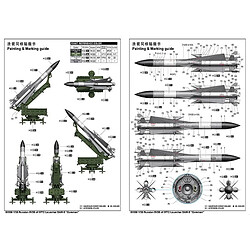 Acheter Trumpeter Maquette Lance Missile Russian 5v28 Of 5p72 Launcher Sam-5 ""gammon""