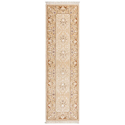 Vidal Tapis de couloir en laine 295x84 brun Darya