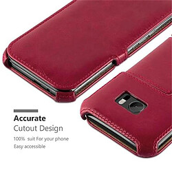 Cadorabo Etui HTC ONE M10 en Rouge Coque