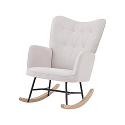 Habitat Et Jardin Fauteuil à bascule Louise - Beige