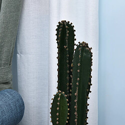 Acheter Outsunny Cactus artificiel grand réalisme plante artificielle grande taille dim. Ø 17 x 100H cm vert